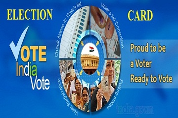 Election Card From Data Entry
